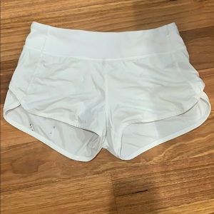 Lululemon (ivivva) white shorts